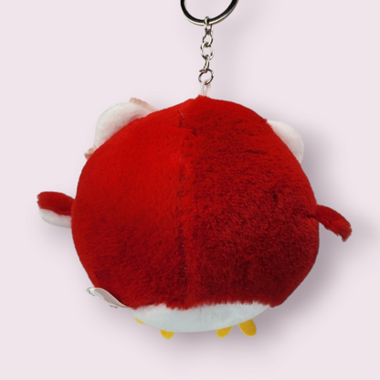 Hello Kitty Owl Plush Keychain