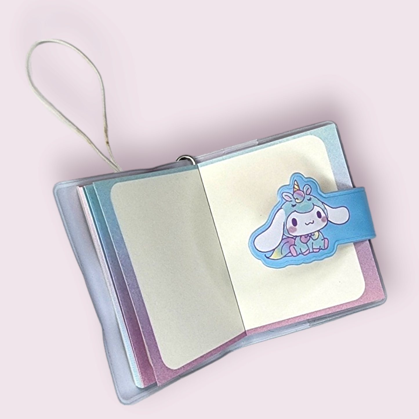 Cinnamoroll Unicorn Mini Keychain Notepad - Tailwind Treasures