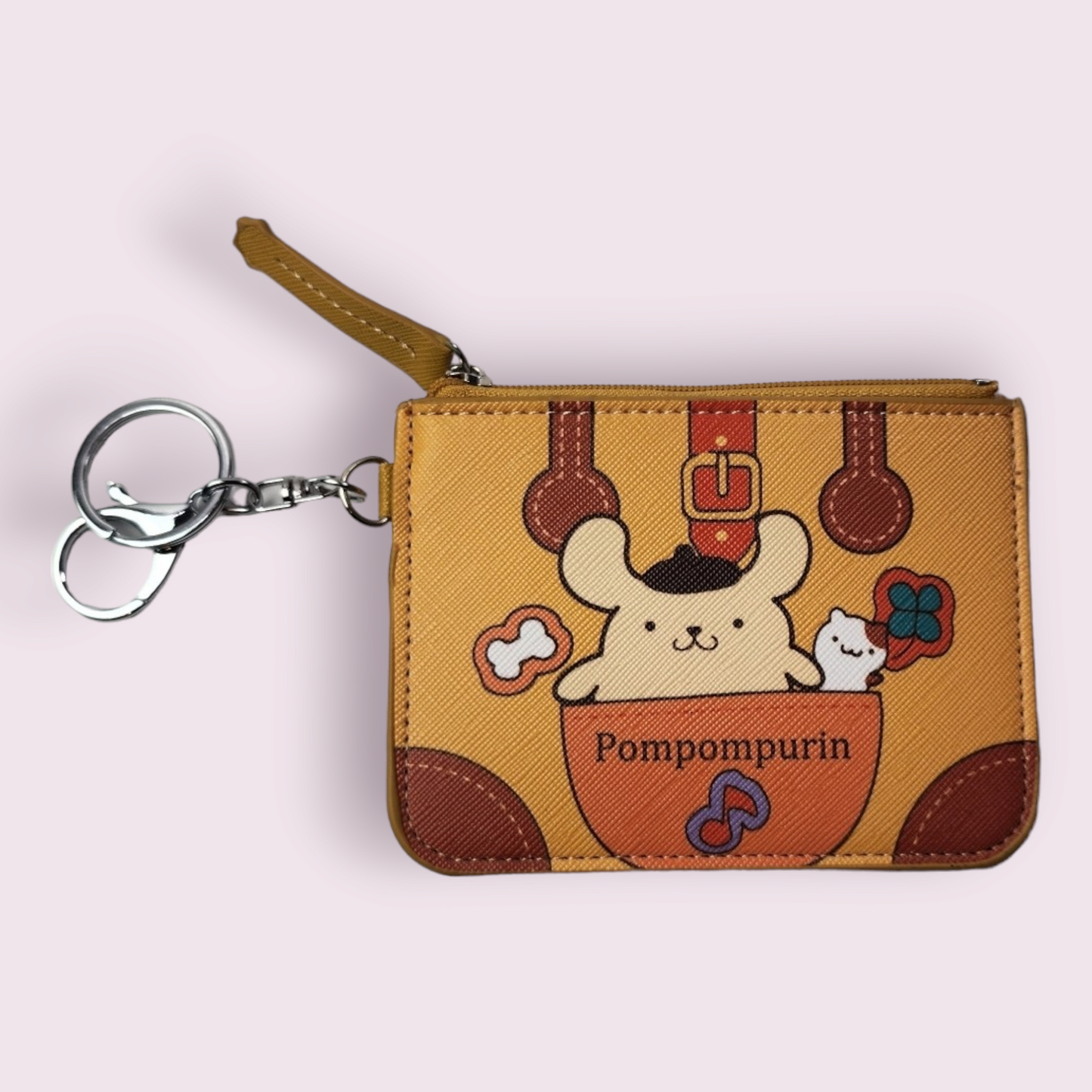 Pompompurin in Pocket Keychain Wallet