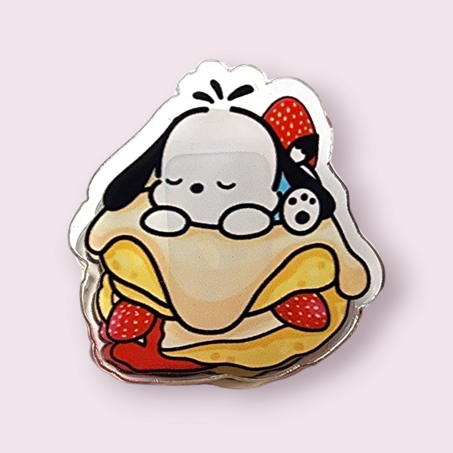 Pochacco Crepe Acrylic Paper Clip