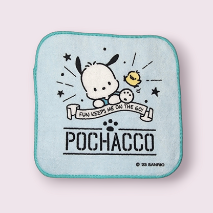 Pochacco Fun Blue Mini Towel