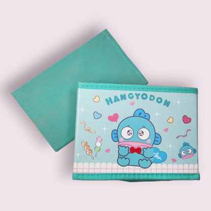 Hangyodon Fishman Bowtie Small Fabric Desktop Storage Box