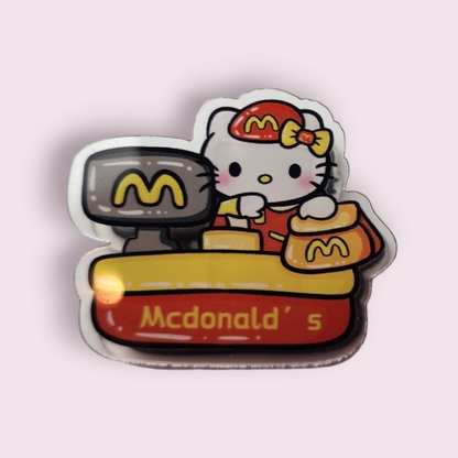 HK Fast Food Paper Clip