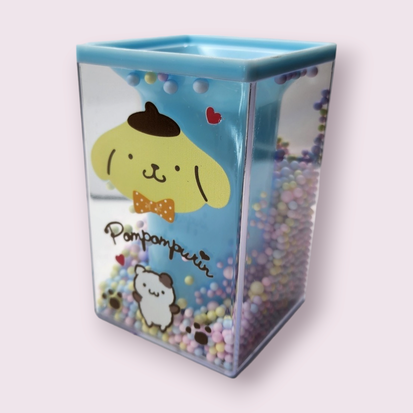 Pompompurin Transparent Acrylic Pen Holder