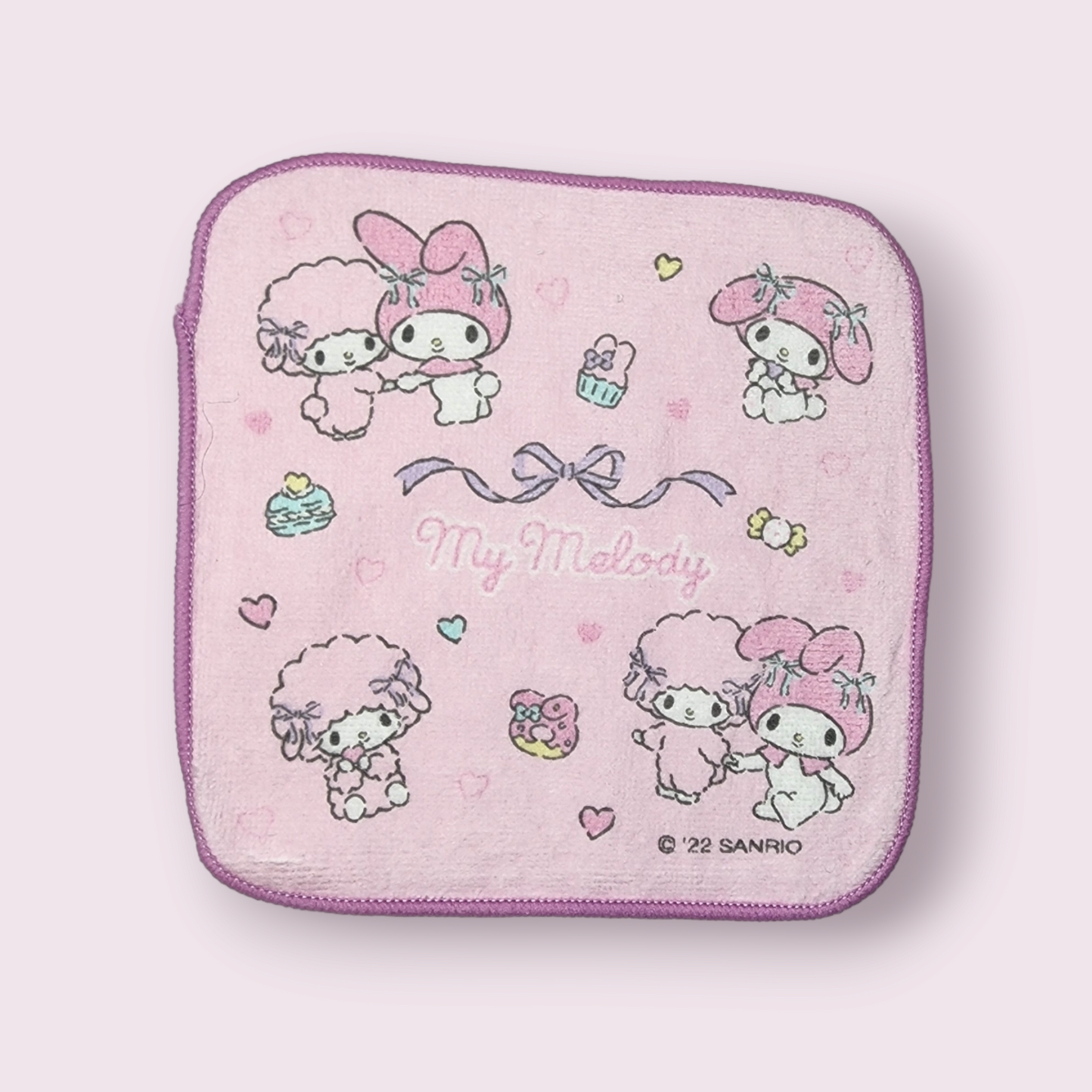 My Melody & Piano Mini Towel