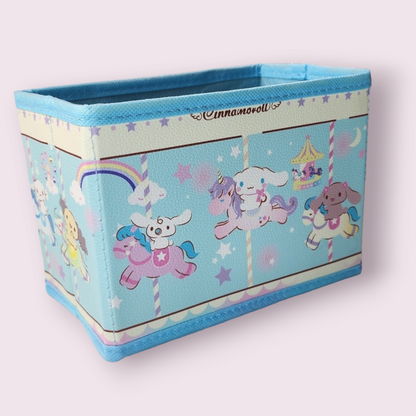 Cinnamoroll Carousel Small Fabric Desktop Storage Box