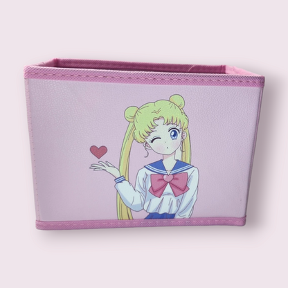 Sailor Moon Small Fabric Desktop Storage Box