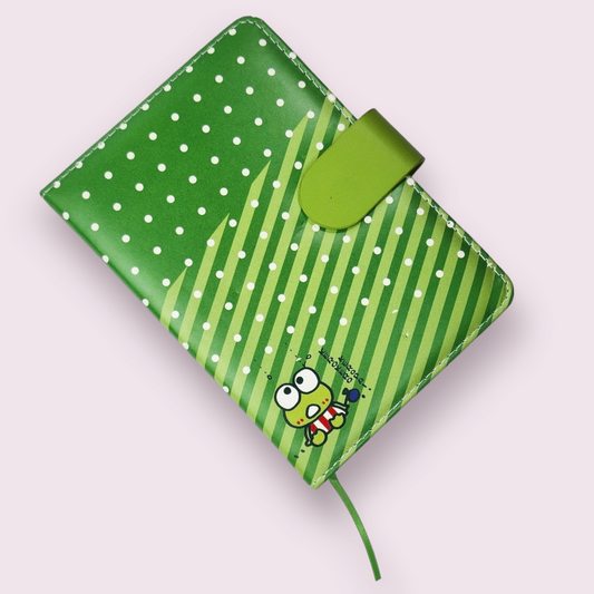 Keroppi Squishy Hard Cover Notebook