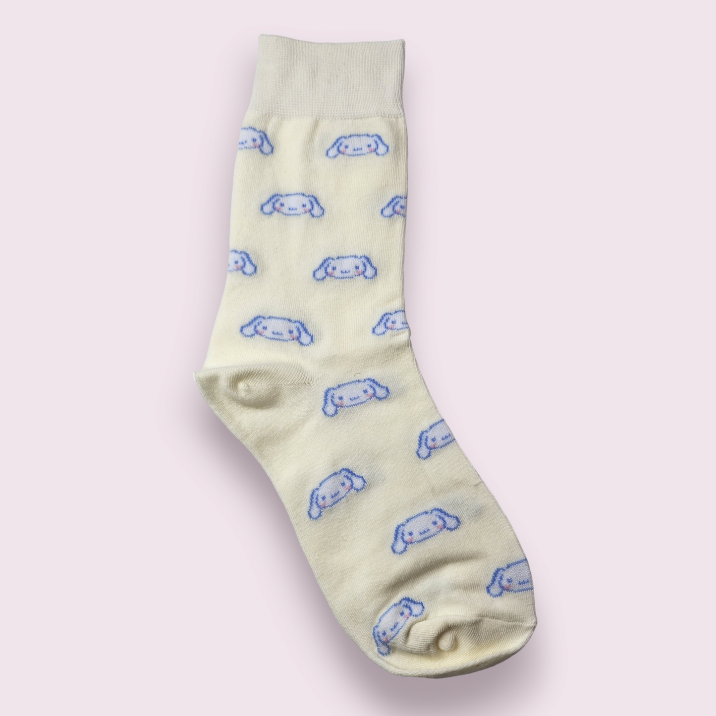 Cinnamoroll Beige Crew Socks