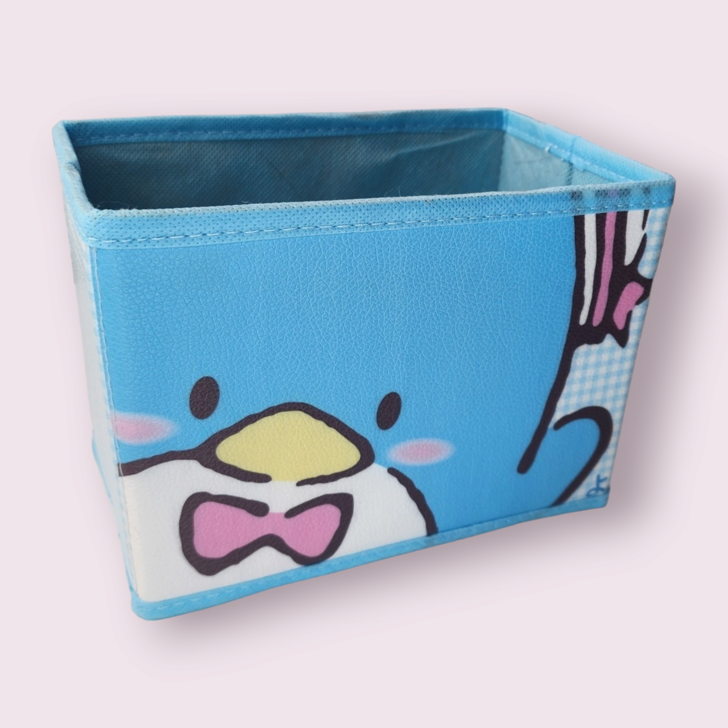 Tuxedo Sam Small Fabric Desktop Storage Box