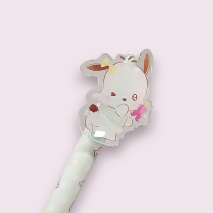 Pochacco Winking Kawaii Custom Acrylic Gel Pen