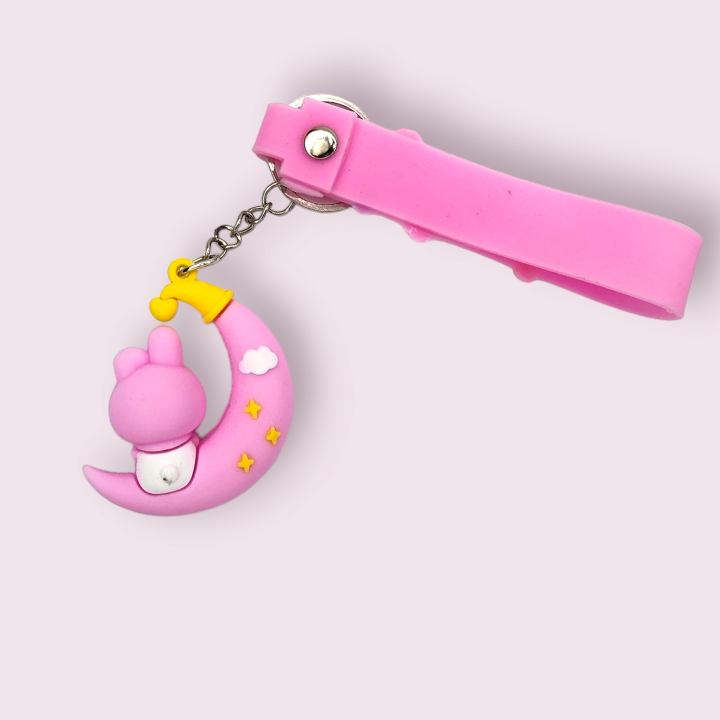 My Melody Moon Silicone Keychain