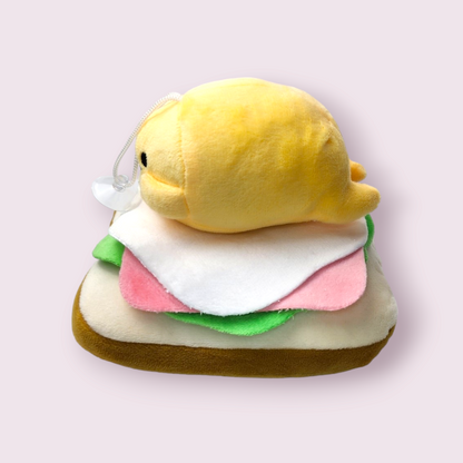 Gudetama Lazy Egg Sandwich Plush