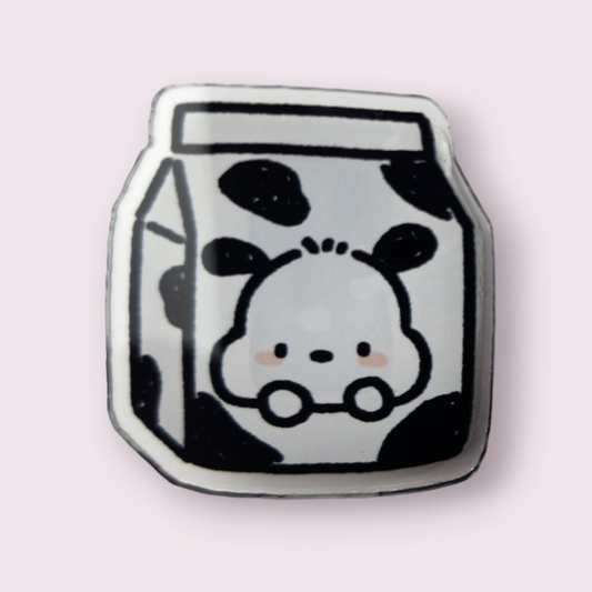 Pochacco Milk Acrylic Paper Clip