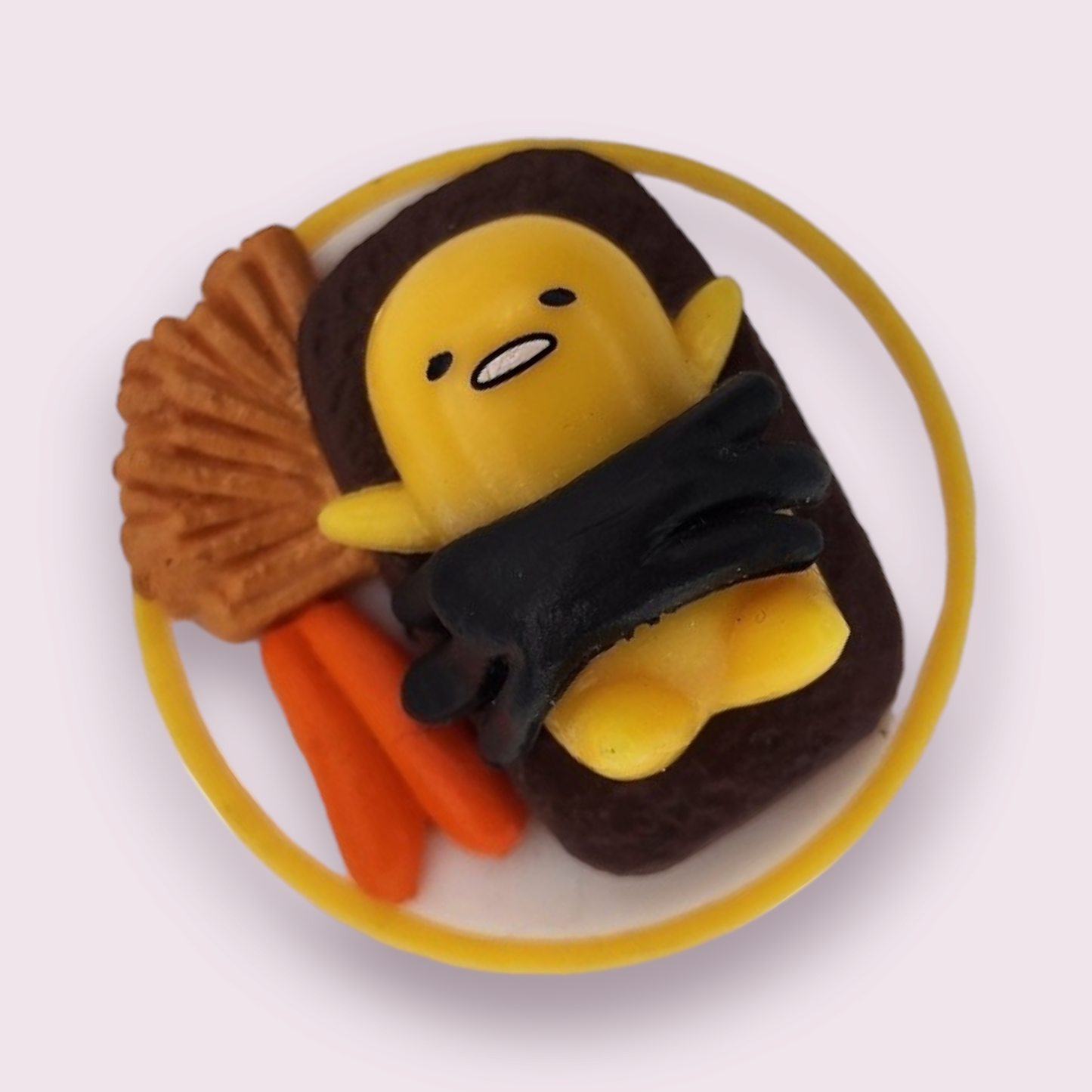 Gudetama Lazy Egg Food mini Figure