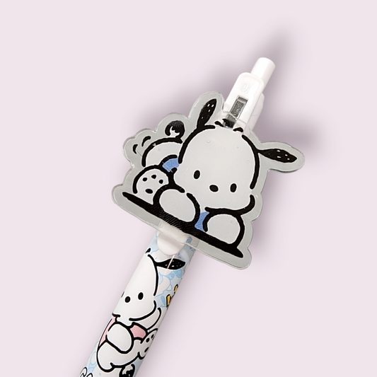 Pochacco Laying Down Custom Acrylic Gel Pen