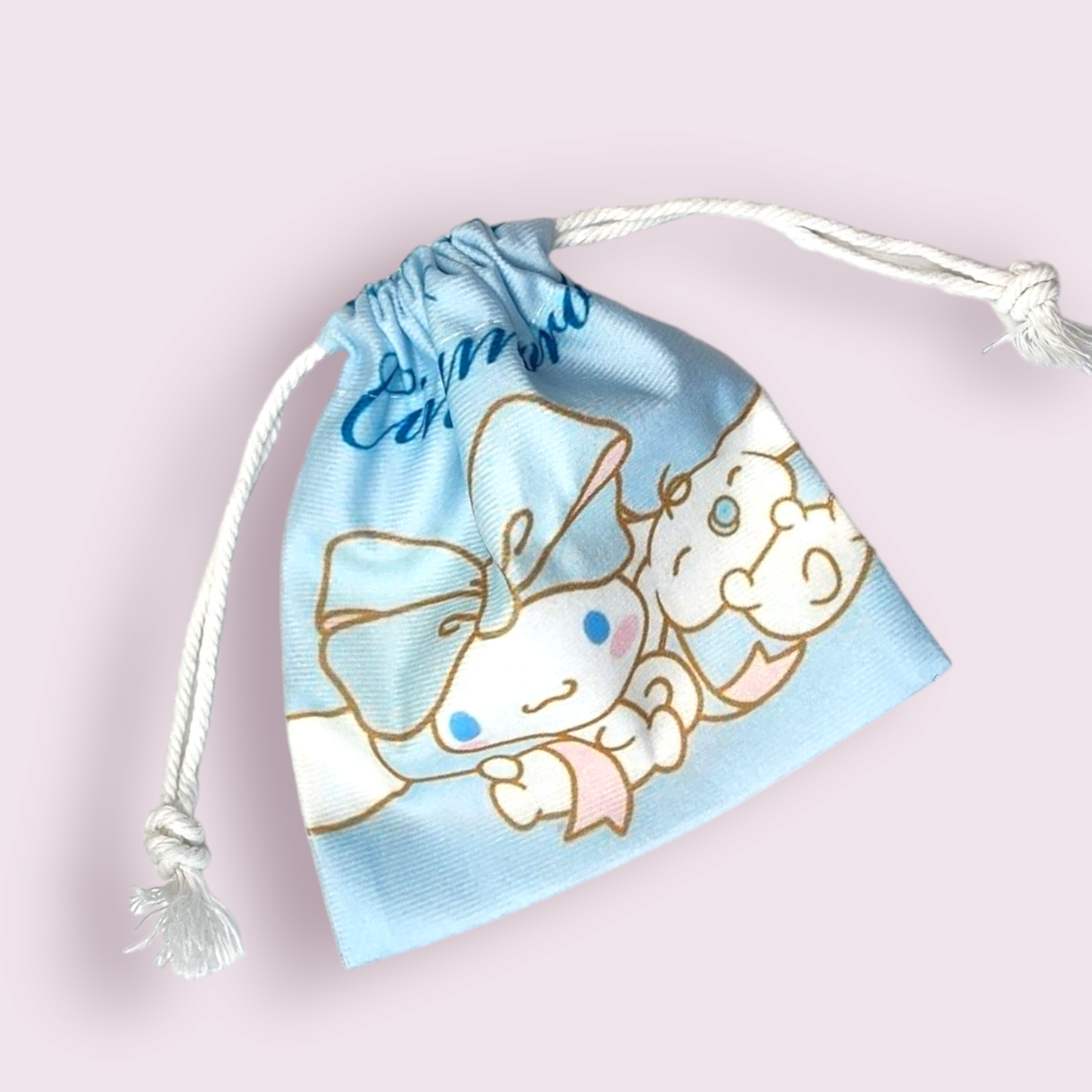 Small Cinnamoroll & Milk Soft Drawstring Bag