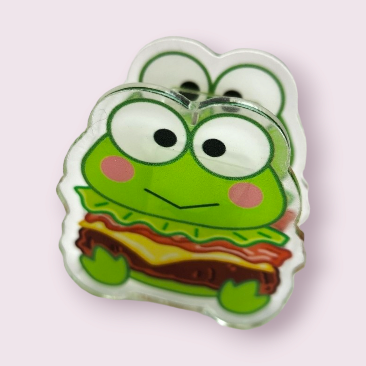 Keroppi Sticky Notes with Paperclip