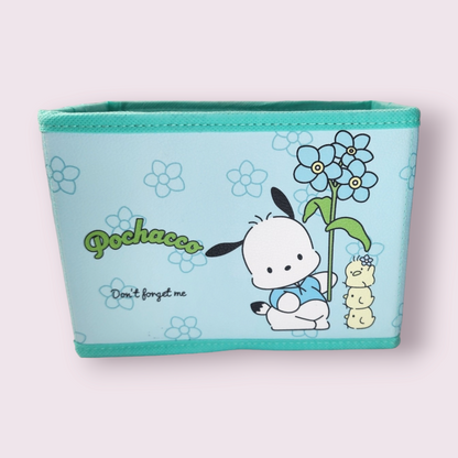 Pochacco Fabric Desktop Storage Box