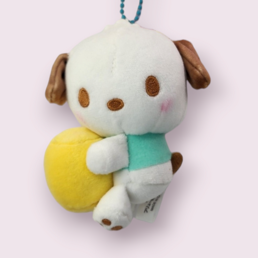 FuRyu Pochacco Marshmallow Plush Keychain