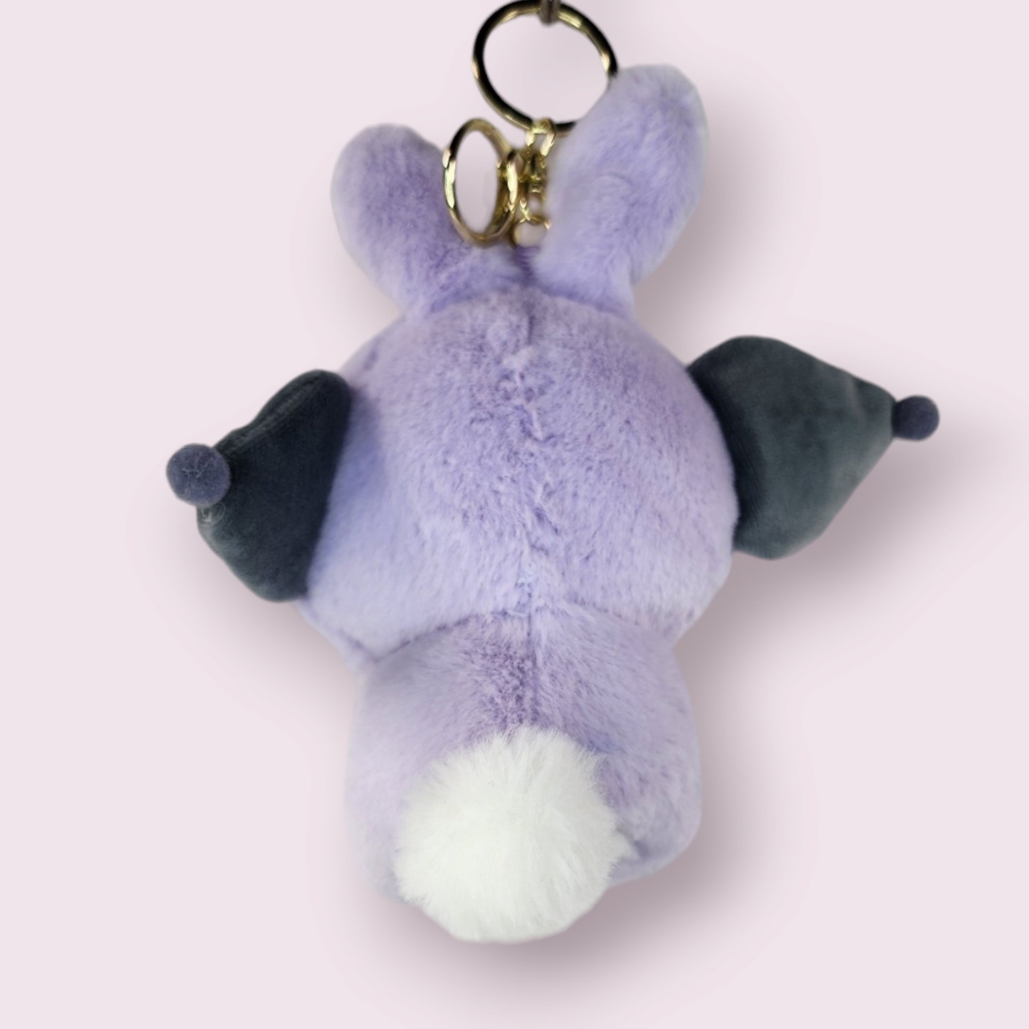 Kuromi Bunny Plush Keychain