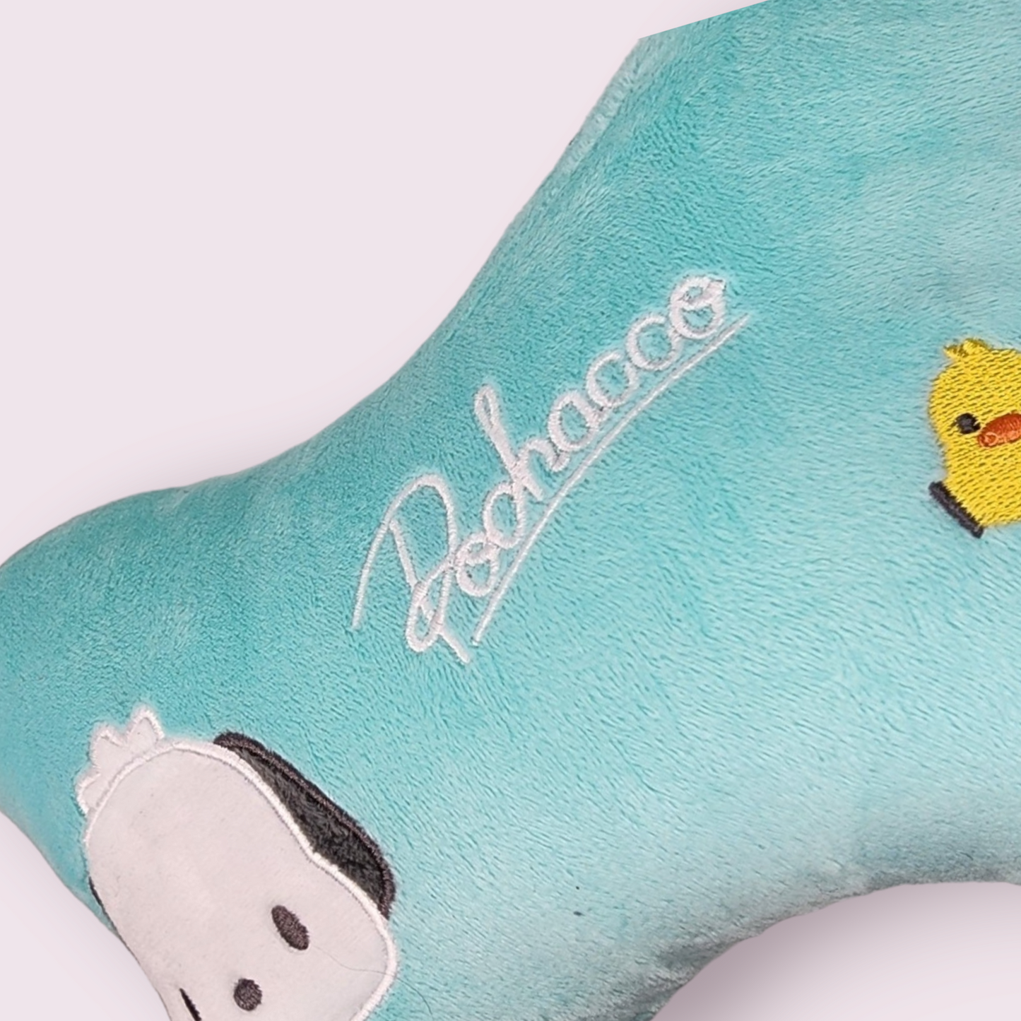 Pochacco Embroidered Car Seat Head Pillow