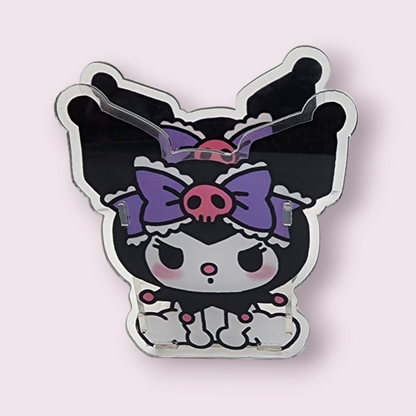 Kuromi Double-Sided Acrylic Pencil & Pen Holder