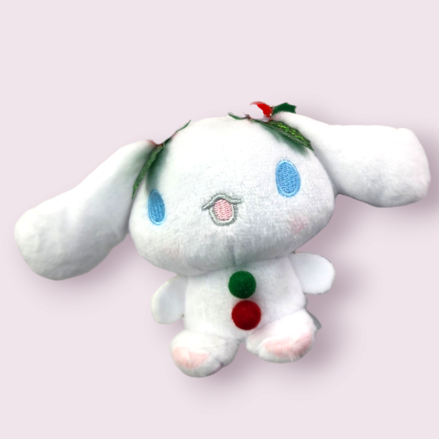 Cinnamoroll Holiday Plush Keychain