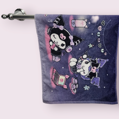 Kuromi Midnight Medium Towel