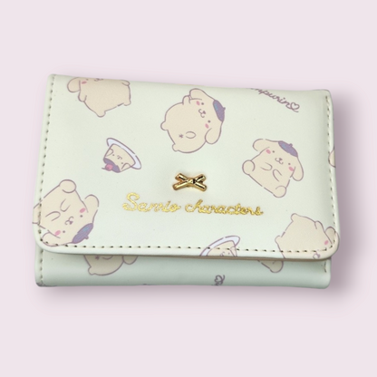 Pompompurin Tri-Fold Wallet & Coin Purse