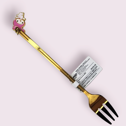 MINISO My Melody Golden Charm Fork or Spoon