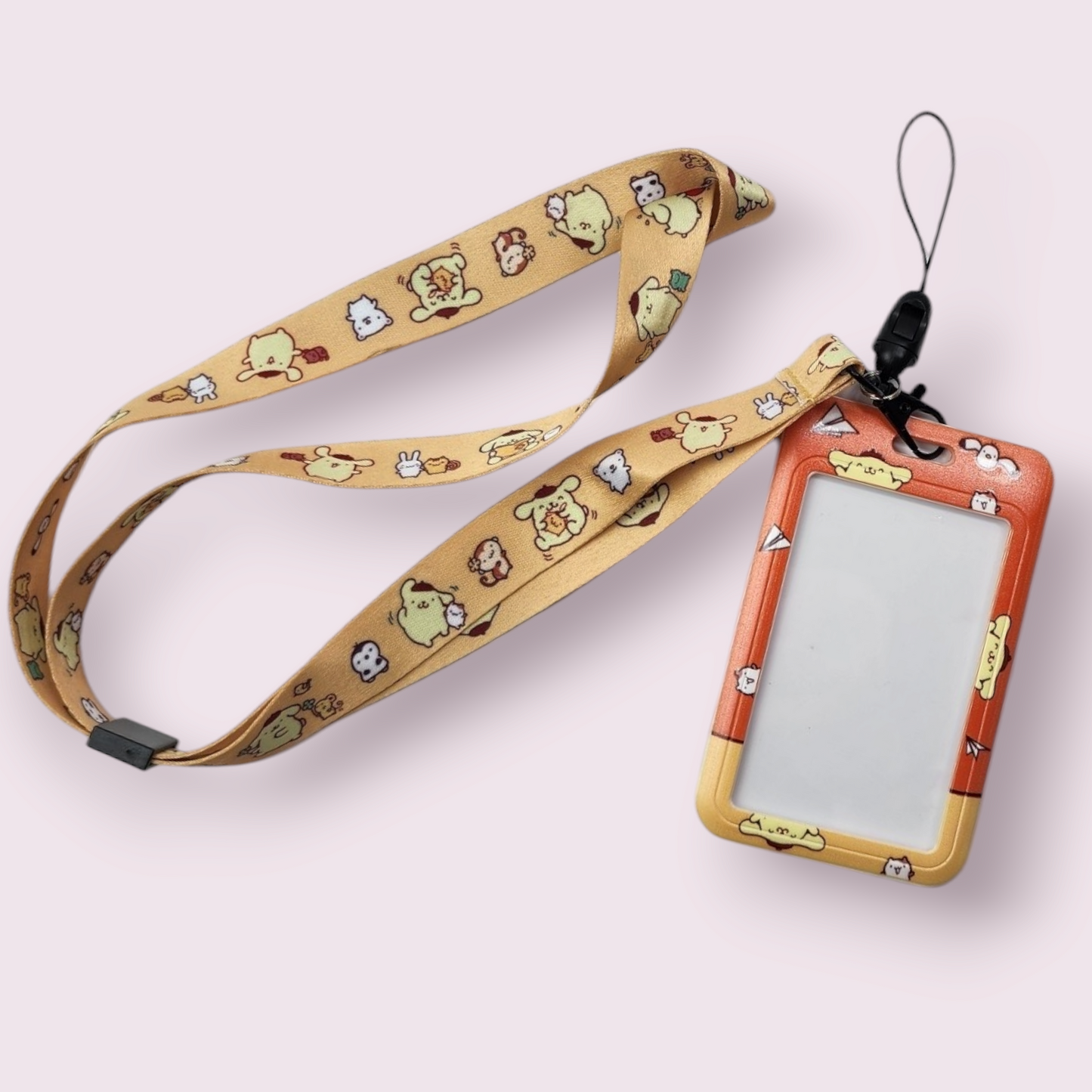 Pompompurin Lanyard & Card Holder