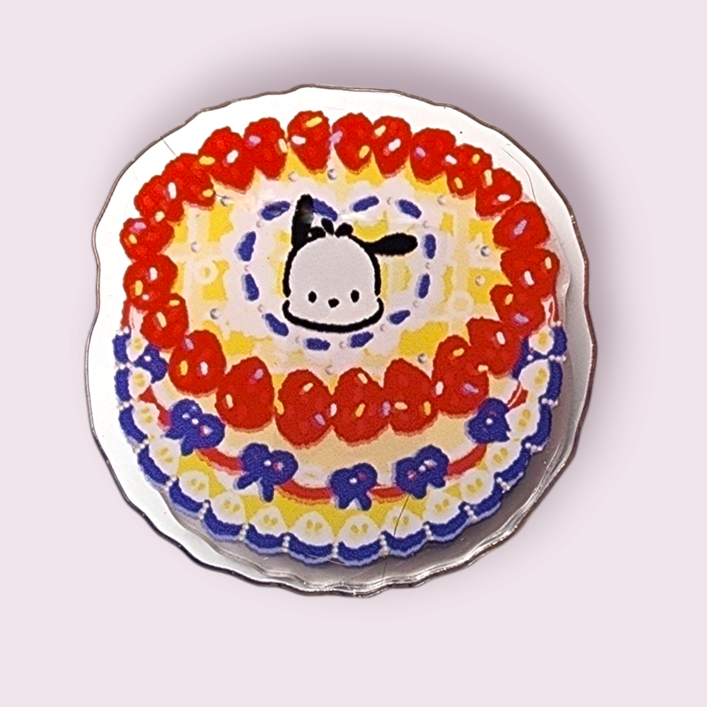 Pochacco Cake Acrylic Paper Clip