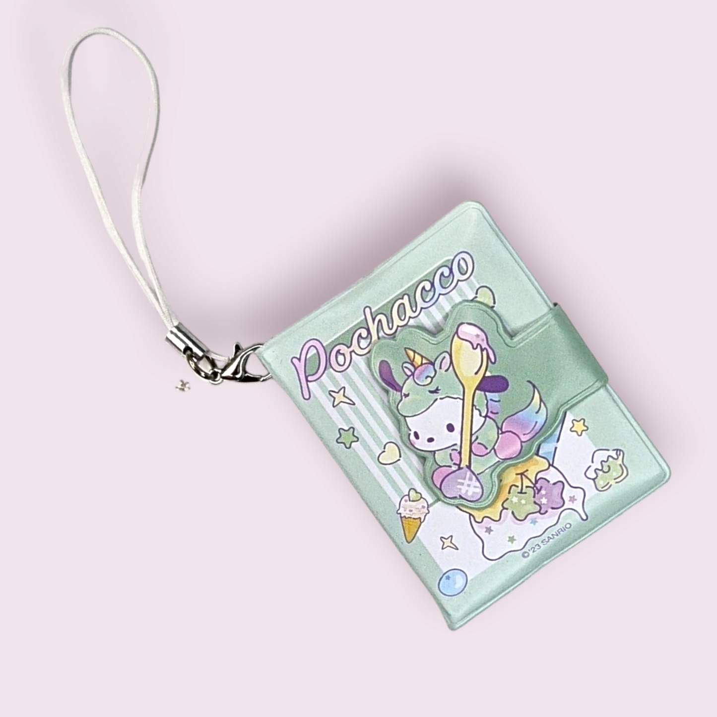 Pochacco Unicorn Mini Keychain Notepad