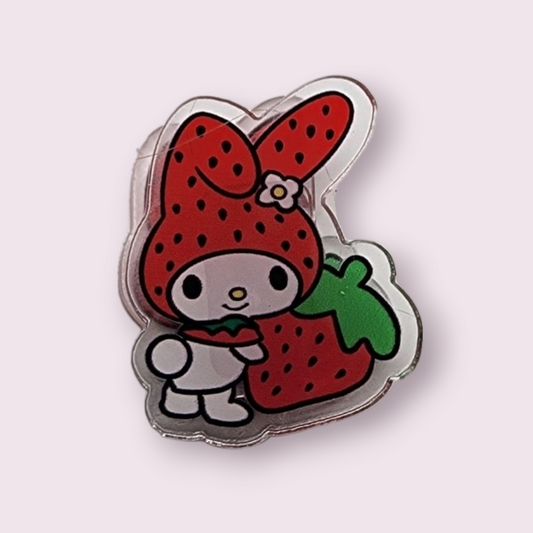 My Melody Strawberry Paper Clip