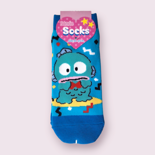 Hangyodon Bowtie Fishman Blue Socks