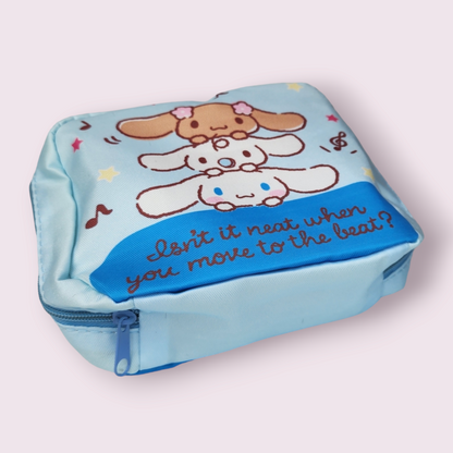 Cinnamoroll Family Sanitary Zipper Pouch