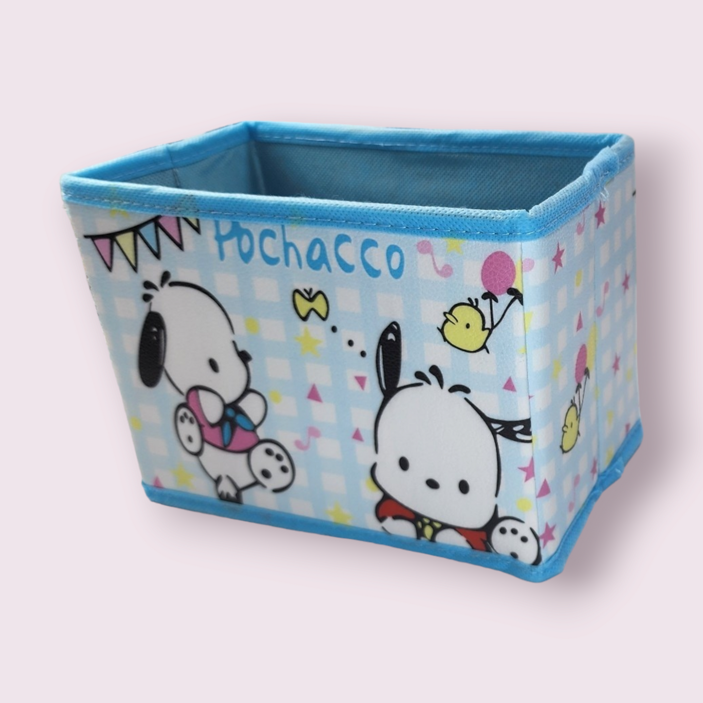 Pochacco Party Fabric Desktop Storage Box