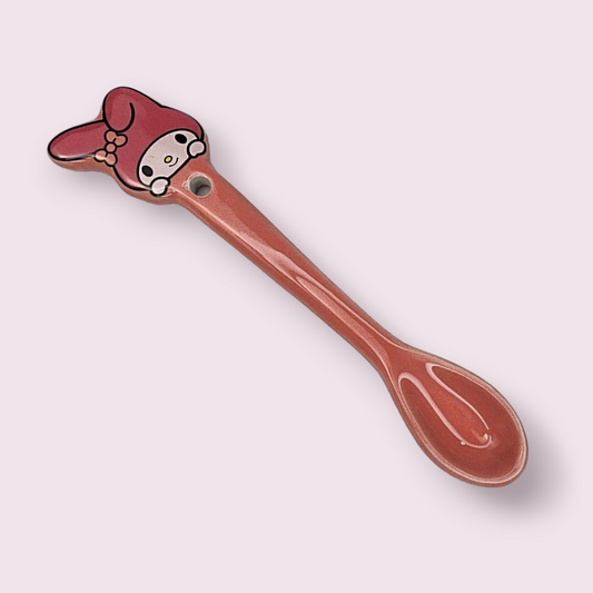 My Melody Pink Ceramic Spoon