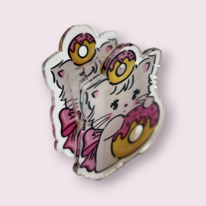 Mikko Illustrations Mousse Donut Paper Clip