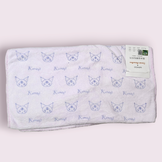 MINISO Kuromi Soft Microfiber Towel