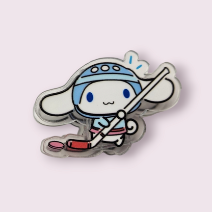 Cinnamoroll Hockey Paper Clip