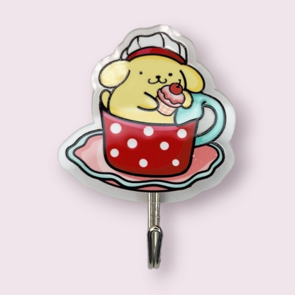 Pompompurin Acrylic Wall Hook