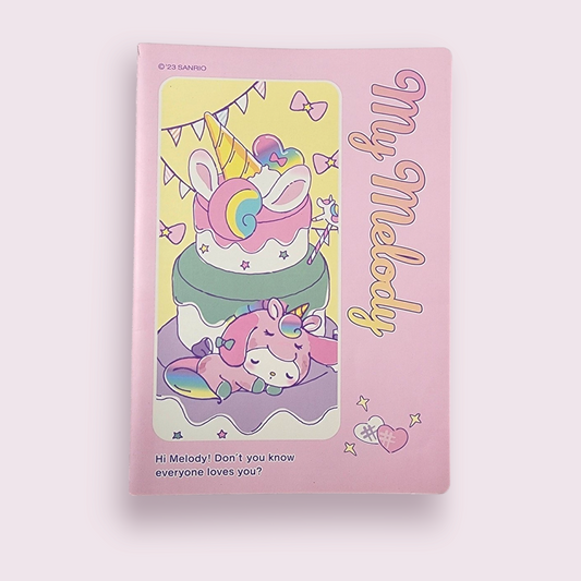 My Melody B5 Unicorn Notebook