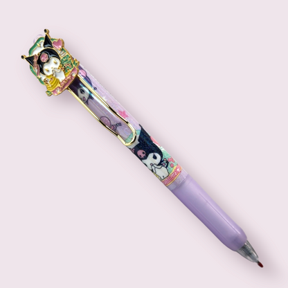 Kuromi Metal Character Gel Pen