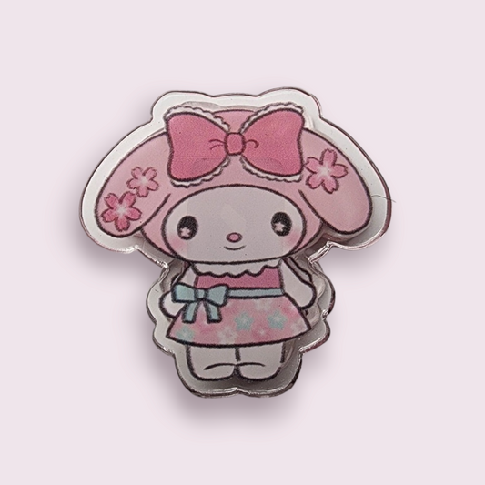 My Melody Sakura Paper Clip