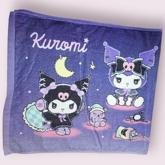 Kuromi Midnight Medium Towel