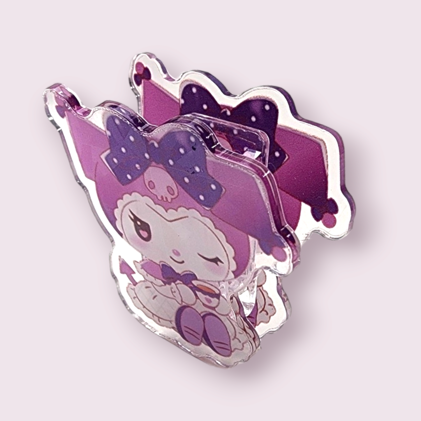 Kuromi Teatime Sparkle Paper Clip