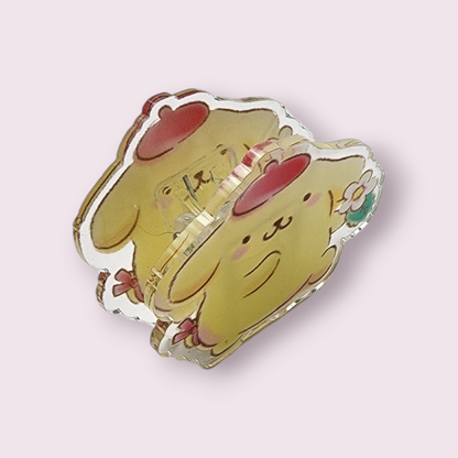 Pompompurin Flower Paper Clip