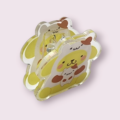 Pompompurin Hamster Paper Clip